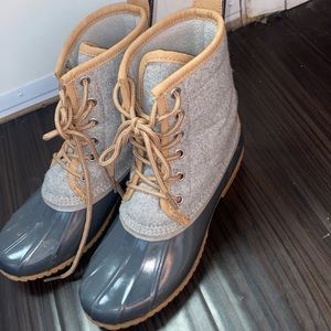 Gently used GH Bass duck boots